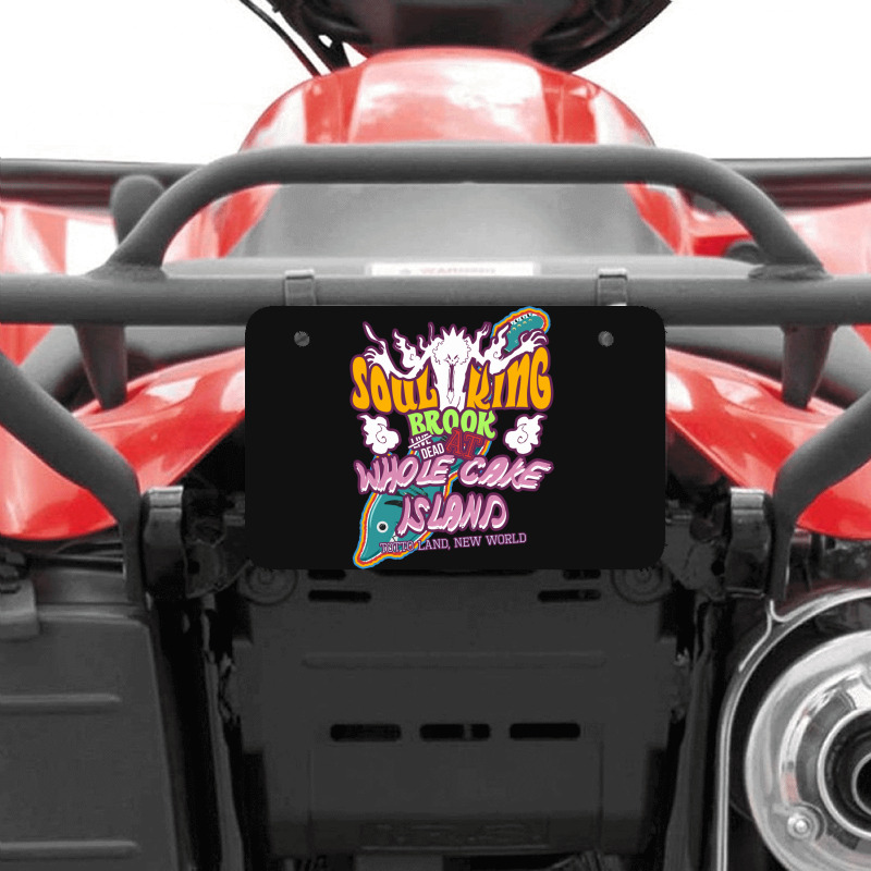 Soul King At Whole Cake Island Atv License Plate | Artistshot