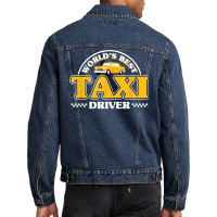 Taxicab Driver Cab Taxi Driving T Shirt Men Denim Jacket | Artistshot