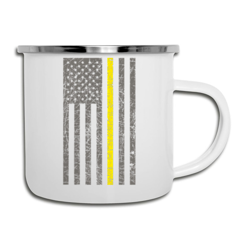 Dispatcher Thin Gold Line Shirt Camper Cup | Artistshot