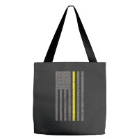 Dispatcher Thin Gold Line Shirt Tote Bags | Artistshot