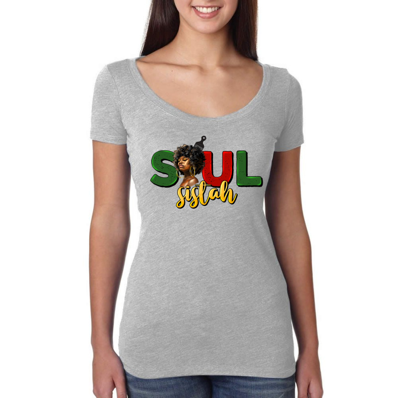 Soul Sistah Women's Triblend Scoop T-shirt by HRA Design Shop | Artistshot