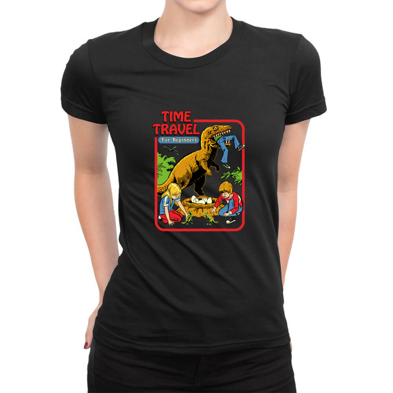 Time Travel For Beginners 1.png Ladies Fitted T-Shirt by SusieTucker | Artistshot