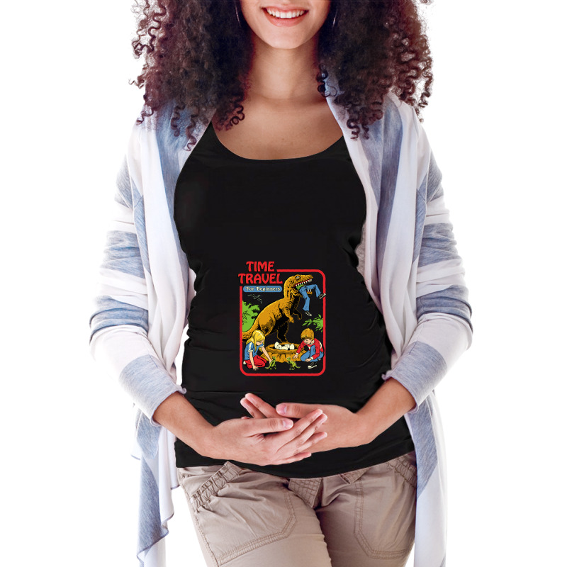 Time Travel For Beginners 1.png Maternity Scoop Neck T-shirt by SusieTucker | Artistshot