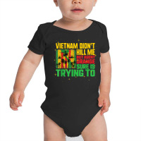 Vietnam Veterans Day Orange Agent Victims Retired Soldiers T Shirt Baby Bodysuit | Artistshot