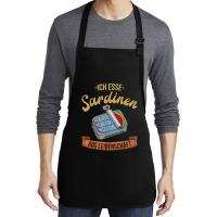 Sardine Anchovies Fish Dishes Canned Fish Cuisine T Shirt Medium-length Apron | Artistshot