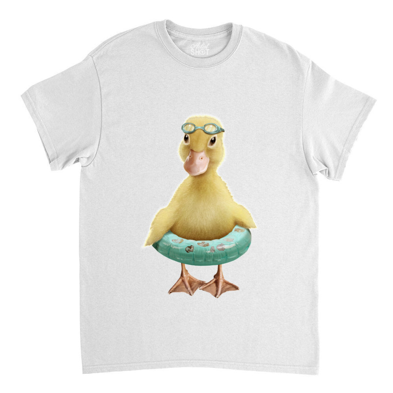 Duck Magnet Classic T-shirt by YURIYAMIGUD | Artistshot