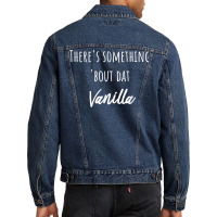 National Vanilla Ice Cream Day T Shirt   Cone Bowl Bean Tee Men Denim Jacket | Artistshot