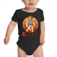 Thundercats Lion O Retro Sunset T Shirt Baby Bodysuit | Artistshot