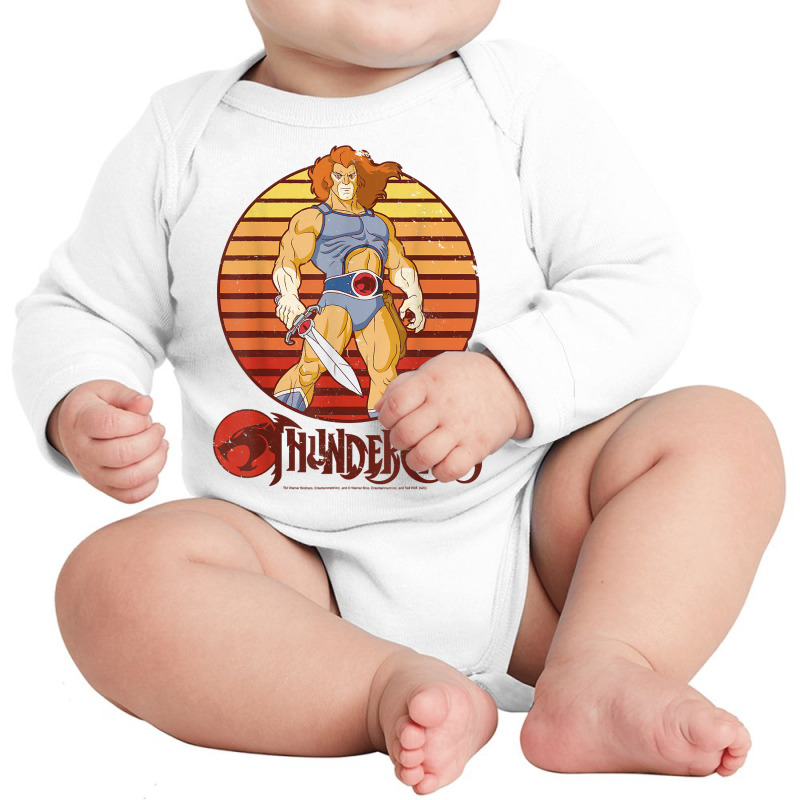 Thundercats Lion O Retro Sunset T Shirt Long Sleeve Baby Bodysuit by mantewipuortog | Artistshot