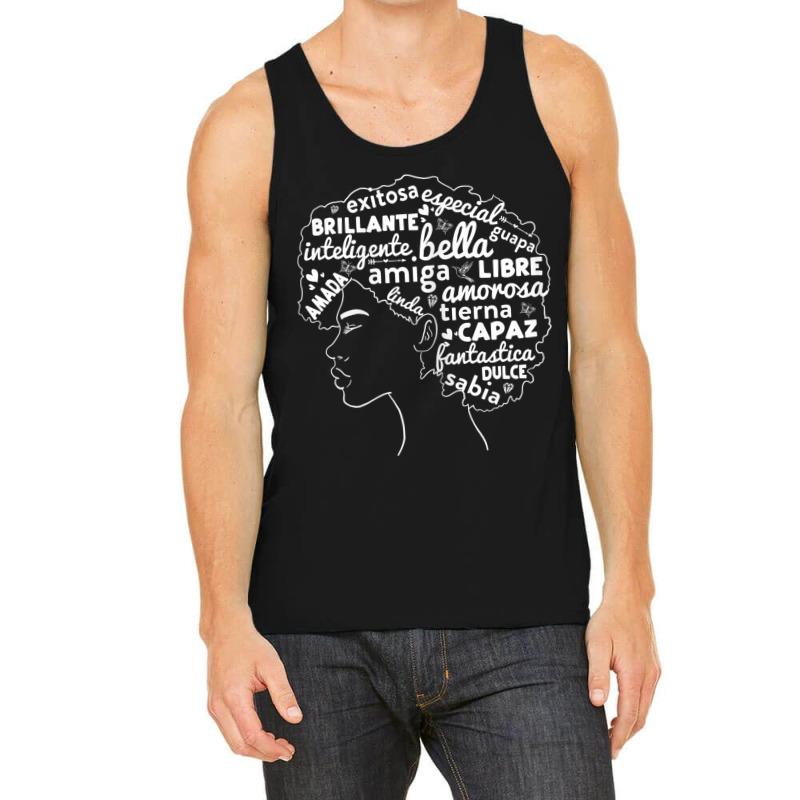 Womens Afro Latina Pride Gifafro-latino Black History Month Men Women Tank Top by KhalilDesign | Artistshot