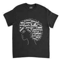 Womens Afro Latina Pride Gifafro-latino Black History Month Men Women Classic T-shirt | Artistshot