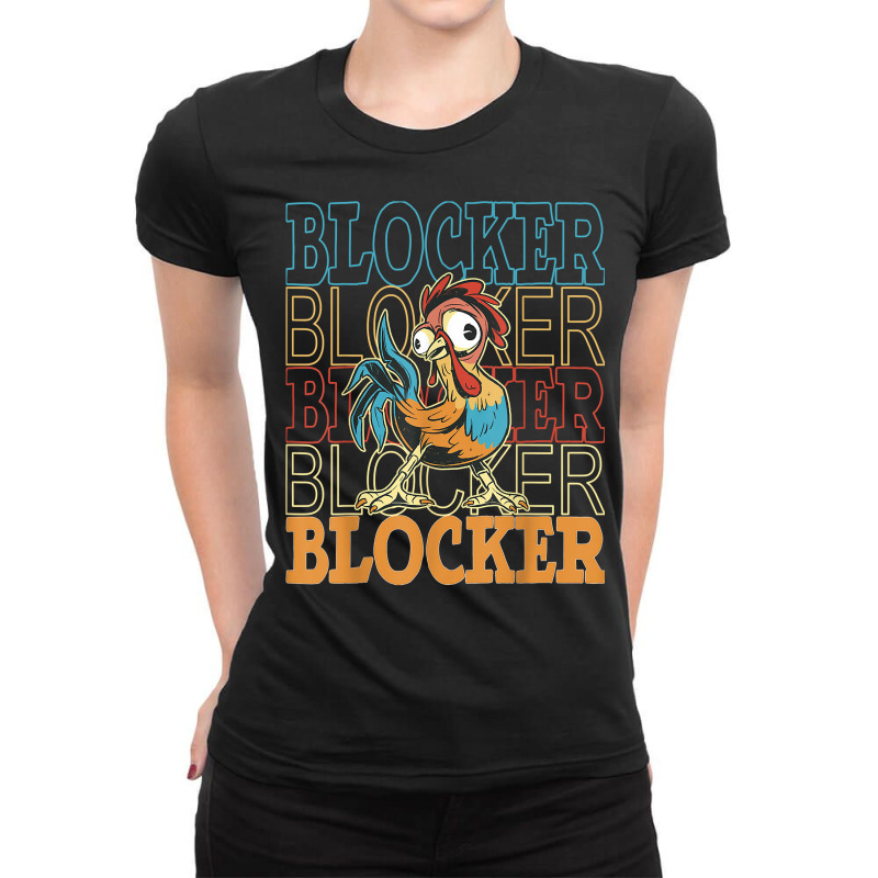 Cock Blockers, Kawaii Rooster Lovers, Funny Gags For Men T Shirt Ladies Fitted T-Shirt by goveteman | Artistshot