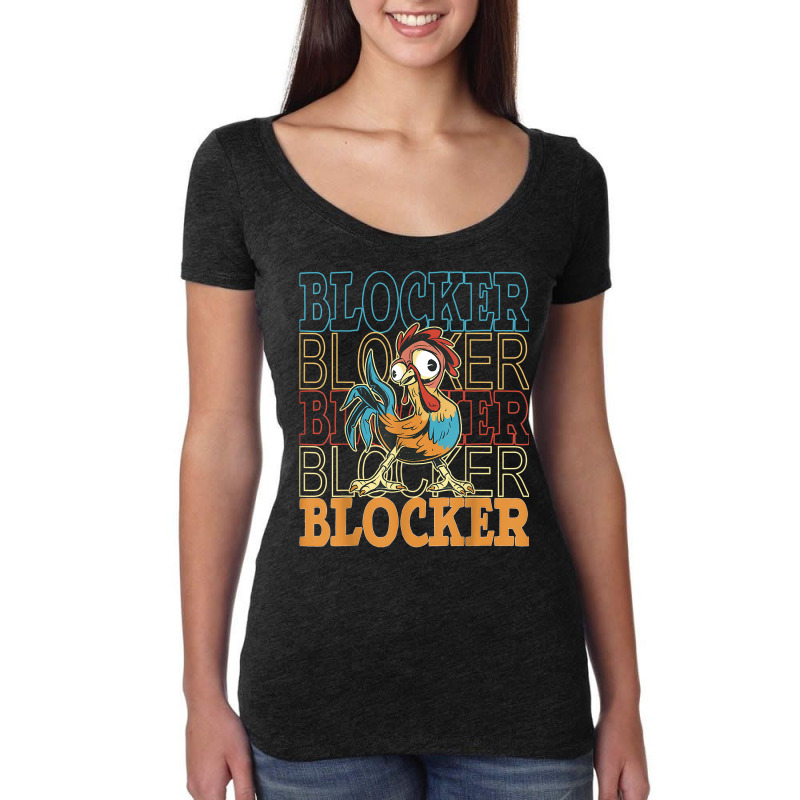 Cock Blockers, Kawaii Rooster Lovers, Funny Gags For Men T Shirt Women's Triblend Scoop T-shirt by goveteman | Artistshot