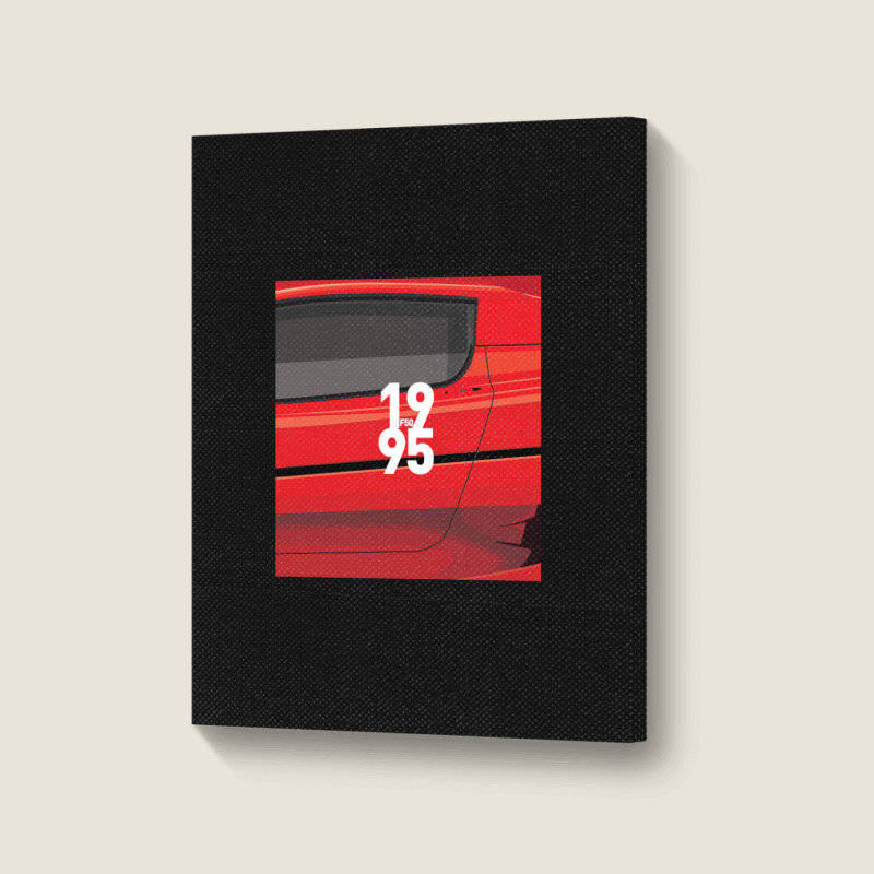 F50 Production 1995 Portrait Canvas Print | Artistshot