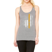 Vintage American Usa Flag Probation Officer Gift Racerback Tank | Artistshot