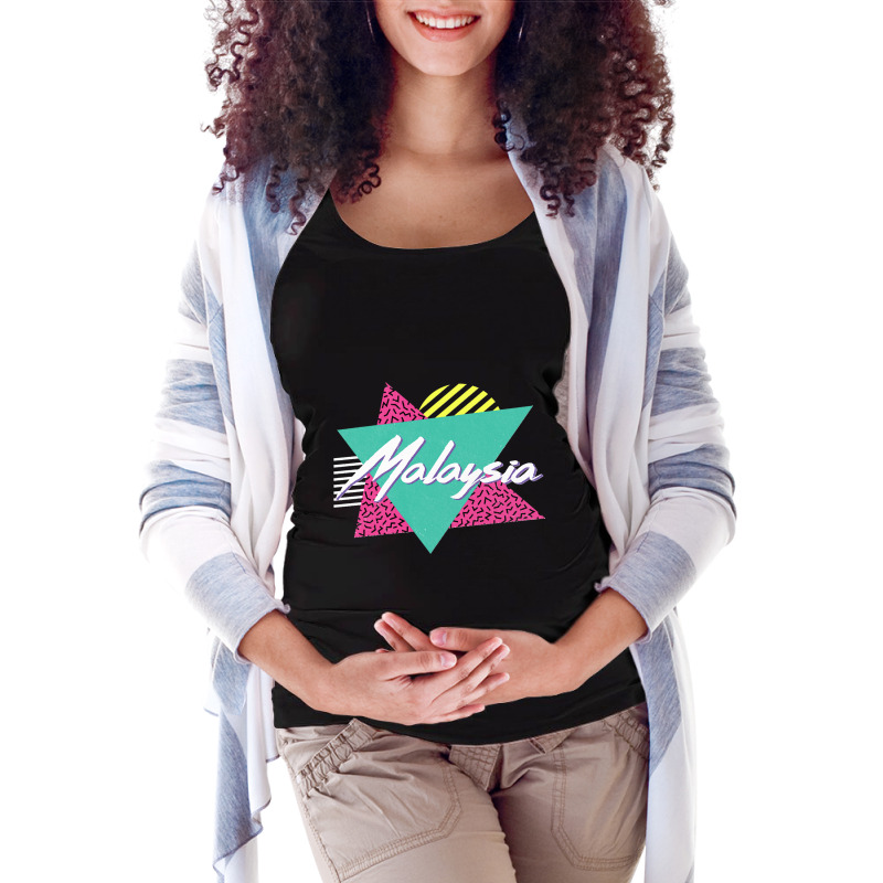 Malibu California Retro 1970's Design Maternity Scoop Neck T-shirt by cm-arts | Artistshot