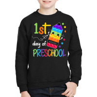 Poppin' It First Day Of Preschool Teacher Girls Boys Youth Sweatshirt | Artistshot