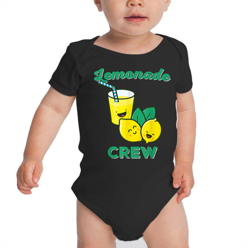 Lemonade Stand Shirt Crew And Boss Lemon Juice Summer Yellow T Shirt Baby Bodysuit by cm-arts | Artistshot