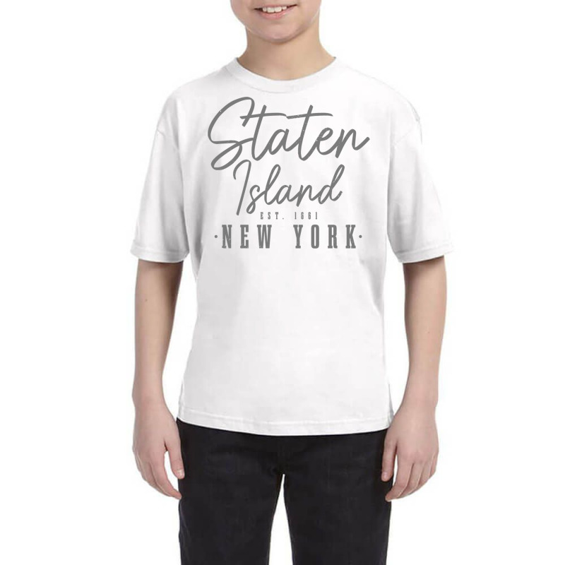 Staten Island Est. 1661 Ny New York Pride Staten Island Pullover Hoodi Youth Tee by kubleryeonkenx | Artistshot