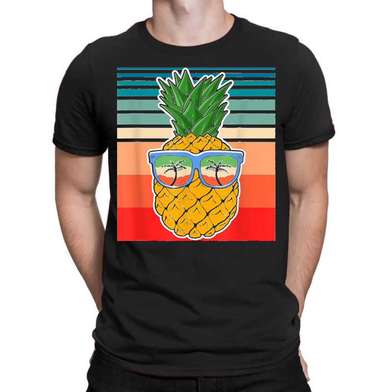 Vintage Pineapple Sunglasses Aloha Beaches Hawaii Hawaiian T Shirt T-shirt | Artistshot