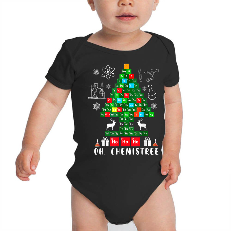 Science Christmas Shirt Oh Chemist Tree Chemistree Chemistry Baby Bodysuit | Artistshot