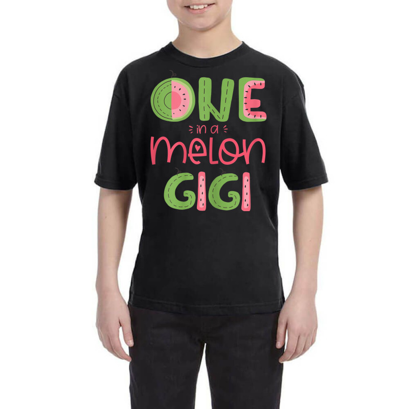 Womens One In A Melon Gigi Cute Watermelon First Birthday Party Youth Tee | Artistshot