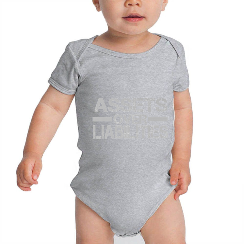 Assets Over Liabilities Mens Premium Baby Bodysuit by cm-arts | Artistshot