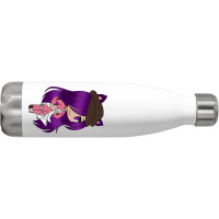 Anime  Chibi Fox Anime Girl Gatcha Kawaii Stainless Steel Water Bottle | Artistshot