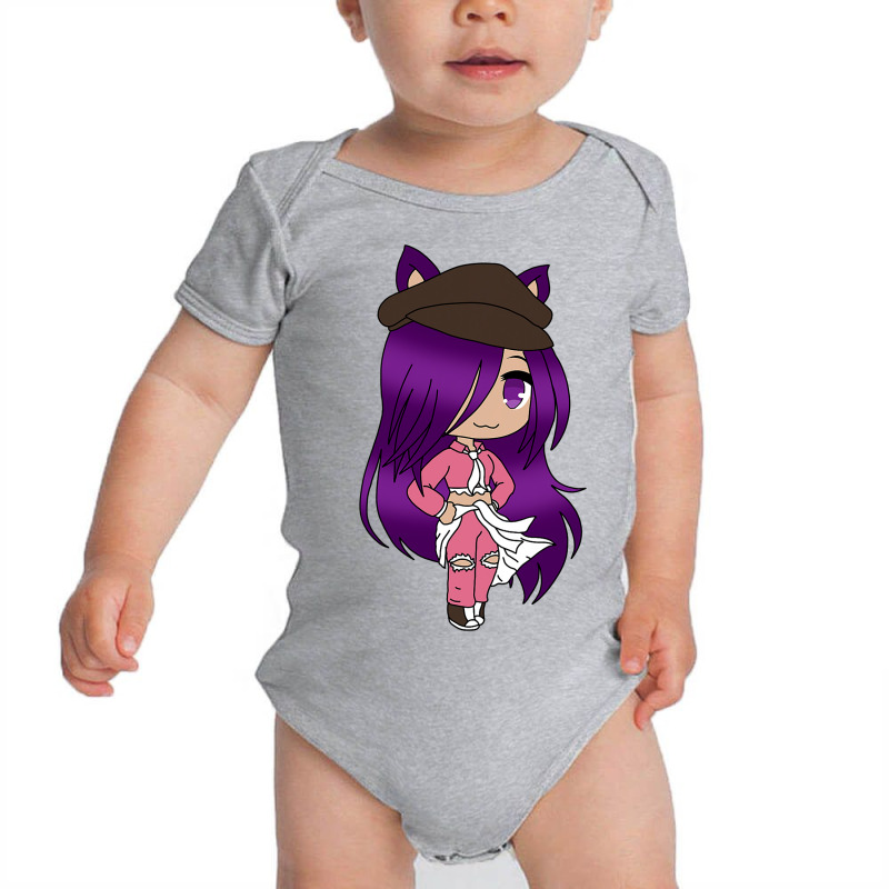 Anime  Chibi Fox Anime Girl Gatcha Kawaii Baby Bodysuit | Artistshot