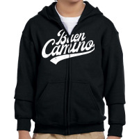 Buen Camino De Santiago De Compostela T Shirt Youth Zipper Hoodie | Artistshot