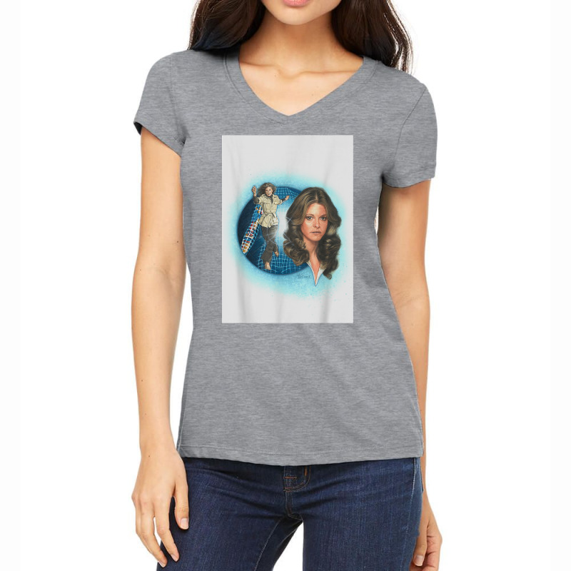 The Bionics Tee Woman T Shirt Women's V-Neck T-Shirt by cm-arts | Artistshot