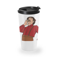 Yodel Illustration Design For A Yodeler Travel Mug | Artistshot