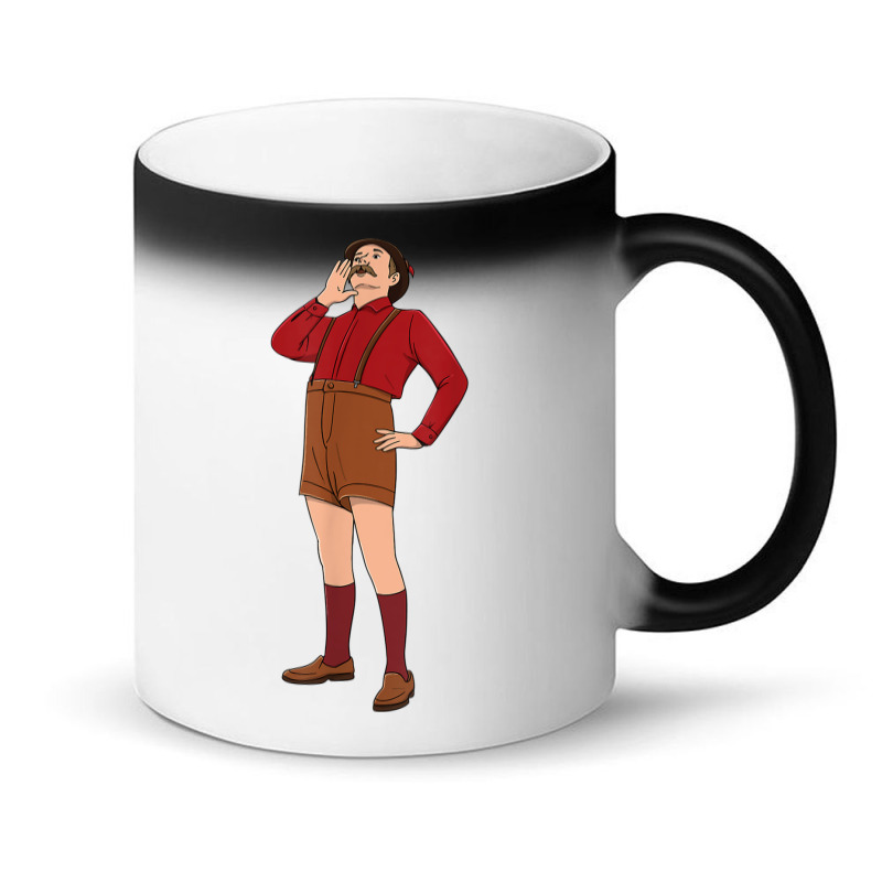 Yodel Illustration Design For A Yodeler Magic Mug | Artistshot