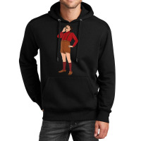 Yodel Illustration Design For A Yodeler Unisex Hoodie | Artistshot