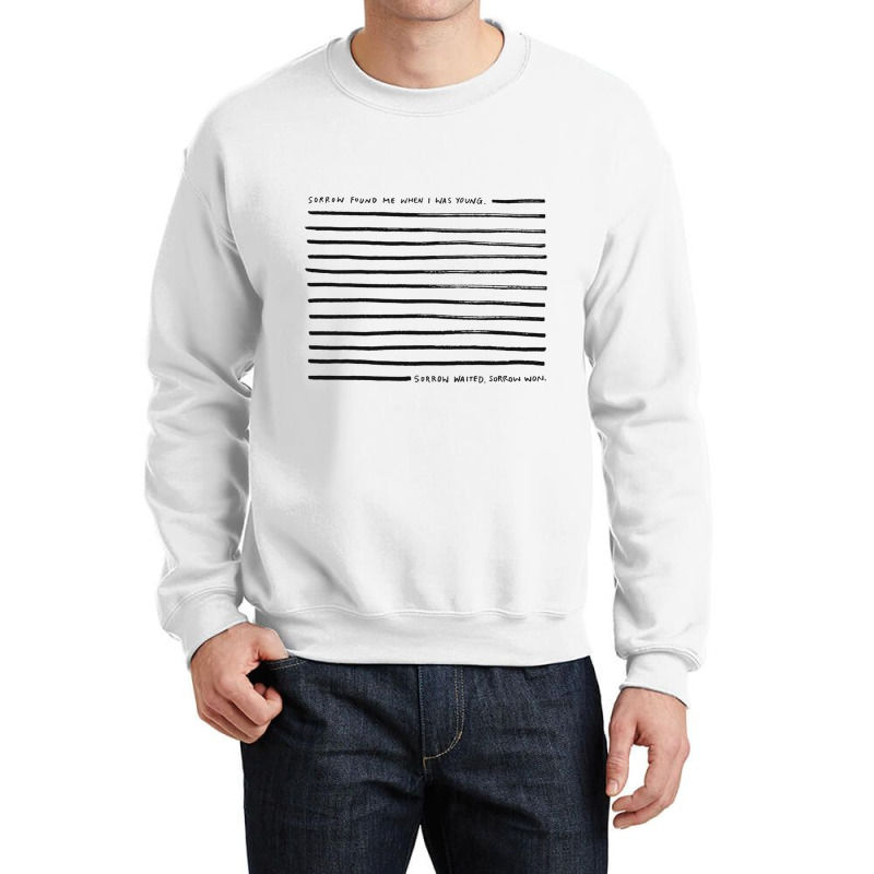 Sorrow The National Crewneck Sweatshirt by CAROLEEGRAY | Artistshot