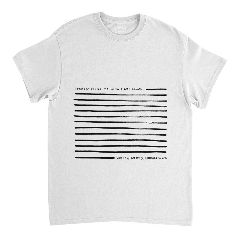 Sorrow The National Classic T-shirt by CAROLEEGRAY | Artistshot