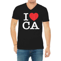 I Heart Ca Love California T Shirt V-neck Tee | Artistshot