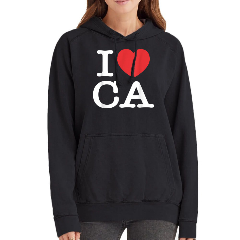 I Heart Ca Love California T Shirt Vintage Hoodie by cm-arts | Artistshot