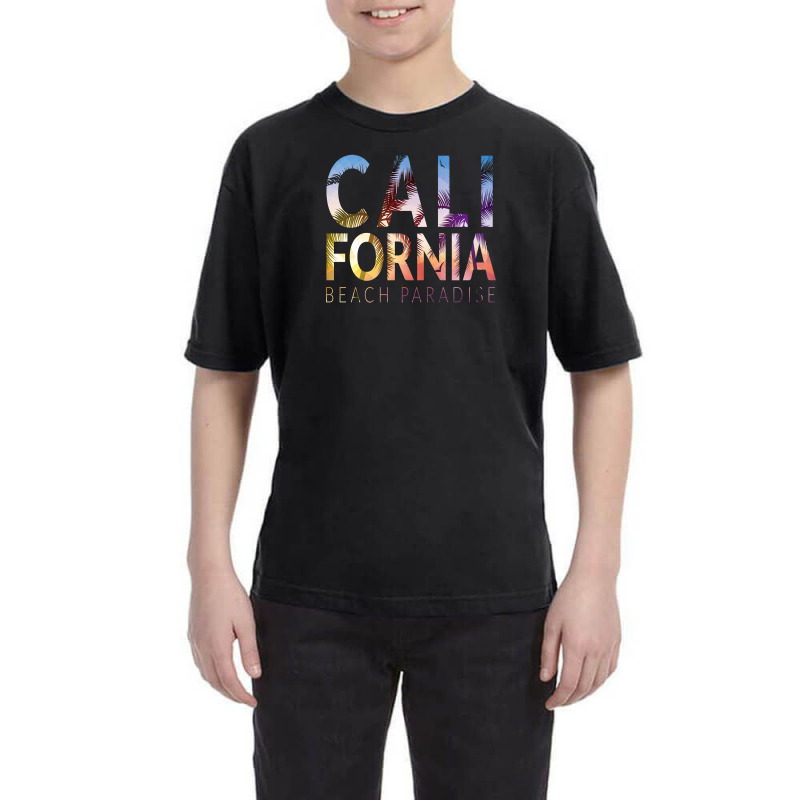 California Beach Paradise Youth Tee by Rina | Artistshot