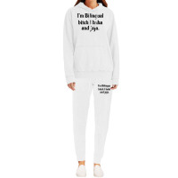 I'm Bilingual Bitch I Haha And Jaja T Shirt Hoodie & Jogger Set | Artistshot