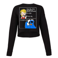 Tech Support You Have To Delete Your Cookies, Fun Geek Gifts Premium T Cropped Sweater | Artistshot