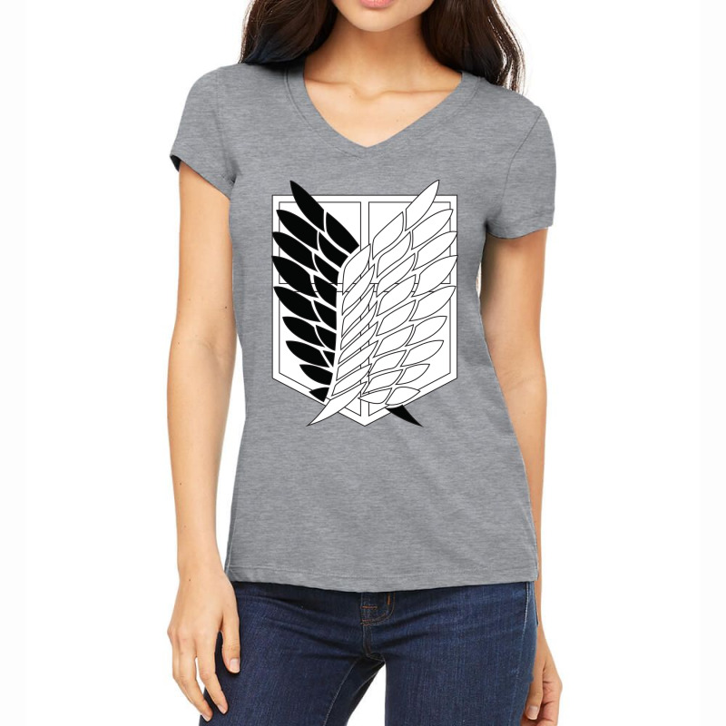 Emblem Funny Titans Women's V-neck T-shirt | Artistshot