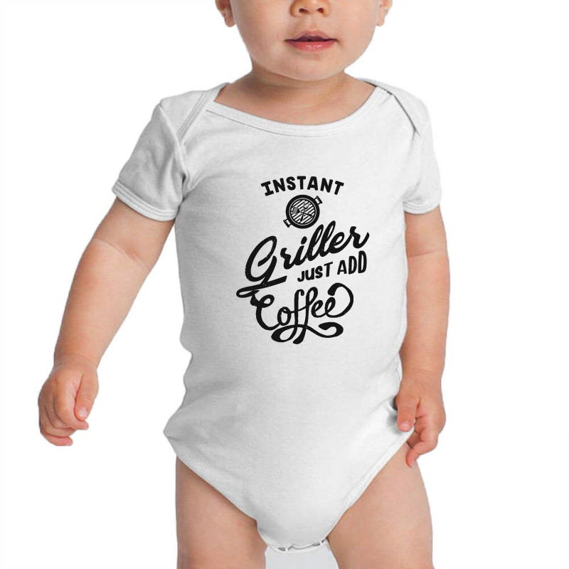 Instant Griller Coffee Baby Bodysuit by Ande Ande Lumut | Artistshot