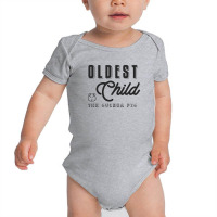 Oldest Child The Guinea Pig   Funny Sibling Baby Bodysuit | Artistshot