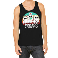 Boo Boo Crew Funny Nurse Halloween Ghost Costume Rn Vintage Tank Top | Artistshot