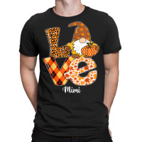 Love Gnome Pumpkin Mimi Thanksgiving Group Matching T-shirt | Artistshot