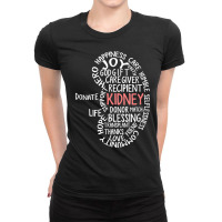 Kidney Transplant Donor Donate Surgery Recovery Gifts T Shirt Ladies Fitted T-shirt | Artistshot