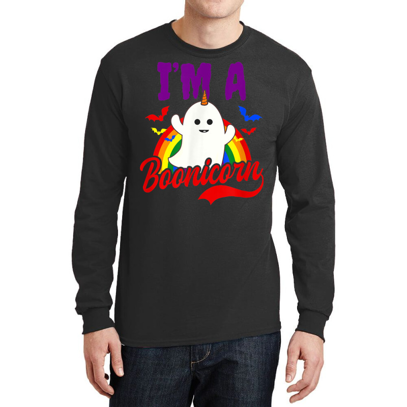 I'm A Boonicorn Design Halloween Unicorn Long Sleeve Shirts by Sapphire | Artistshot