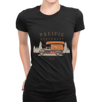 Pacific Northwest-lpz3j Ladies Fitted T-shirt | Artistshot