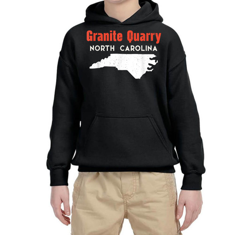 Granite Quarry North Carolina Usa State America Travel Youth Hoodie | Artistshot